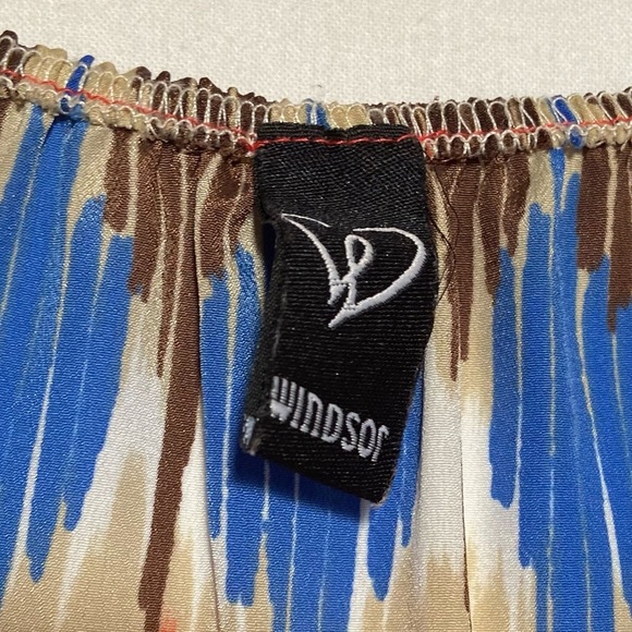 WIndsor Womens Ruffle Front Dress with Pockets Spaghetti Straps - Picture 3 of 8